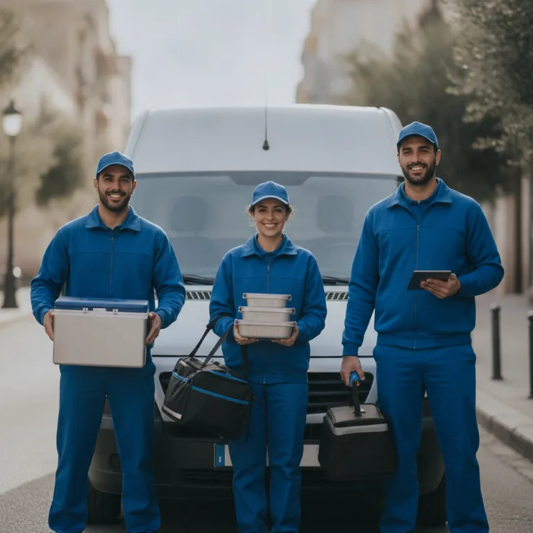 Consegna Pasti team a Potenza